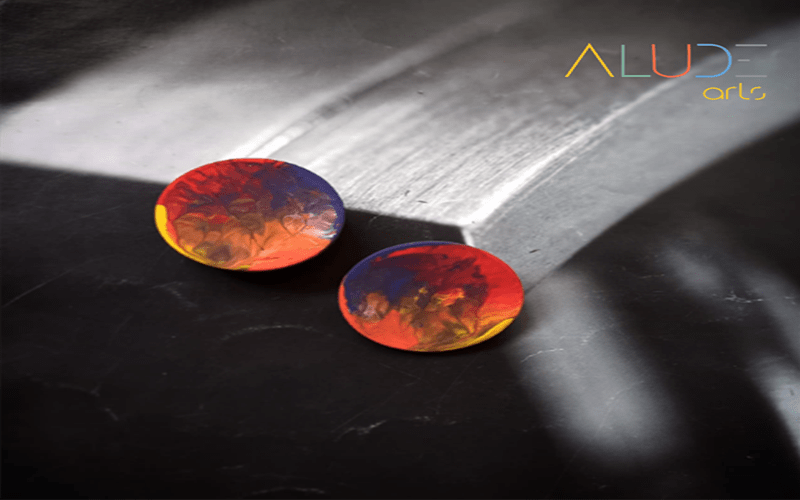 Magma Statement Earrings