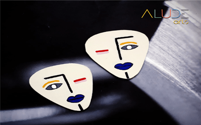 Immortal Face Earrings