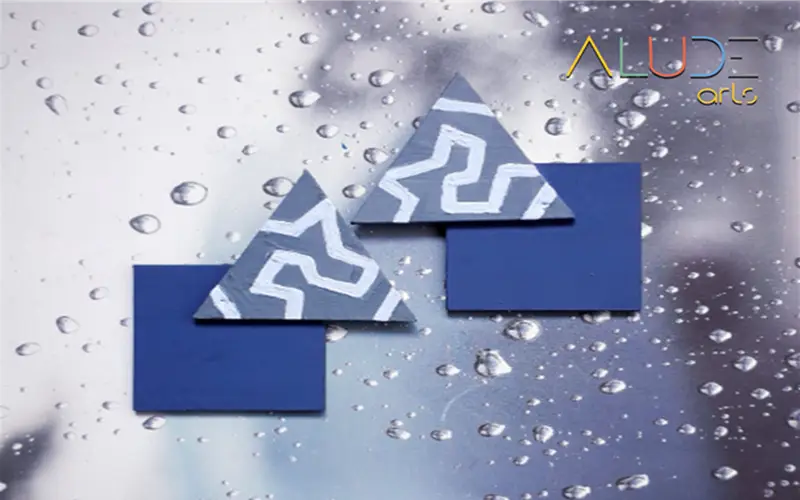 Geometric Statement Earrings