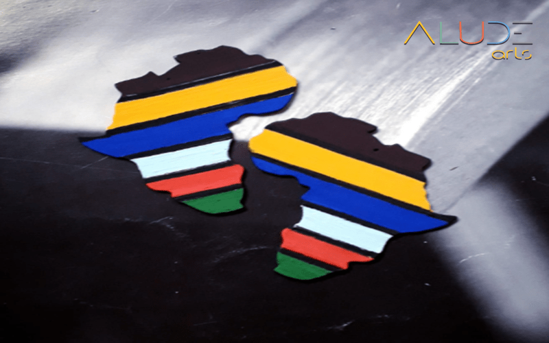 Ndebele Afrikan Earrings