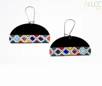 Halfmoon Ndebele Earrings