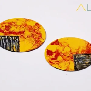 Lava Statement Earrings