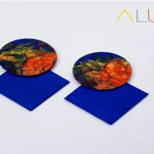 Rainbow Statement Earring