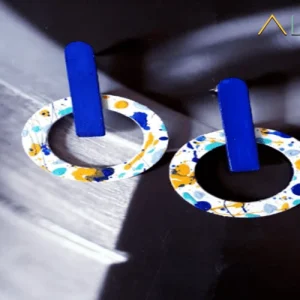 Splattered Earring