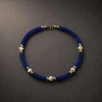 Old font Necklace